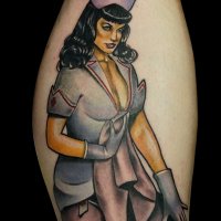 Bettie Page, pin-up girl